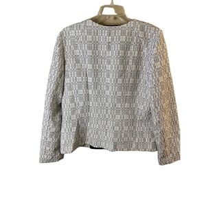 Lafayette 148 New York Black and White Blazer